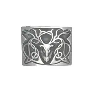 Pewter Stag Buckle